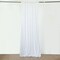 5 ft x 30 ft White Polyester Ceiling Drapes Backdrop Curtain Panel Party Home